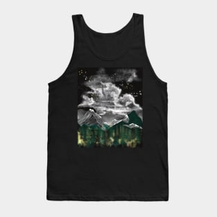 Stormy Mountain Landscape I ' Tank Top